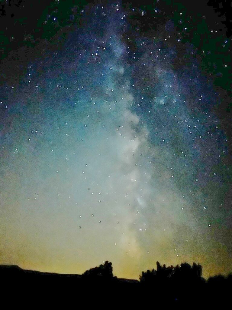 le ciel la nuit photographié par Florent.