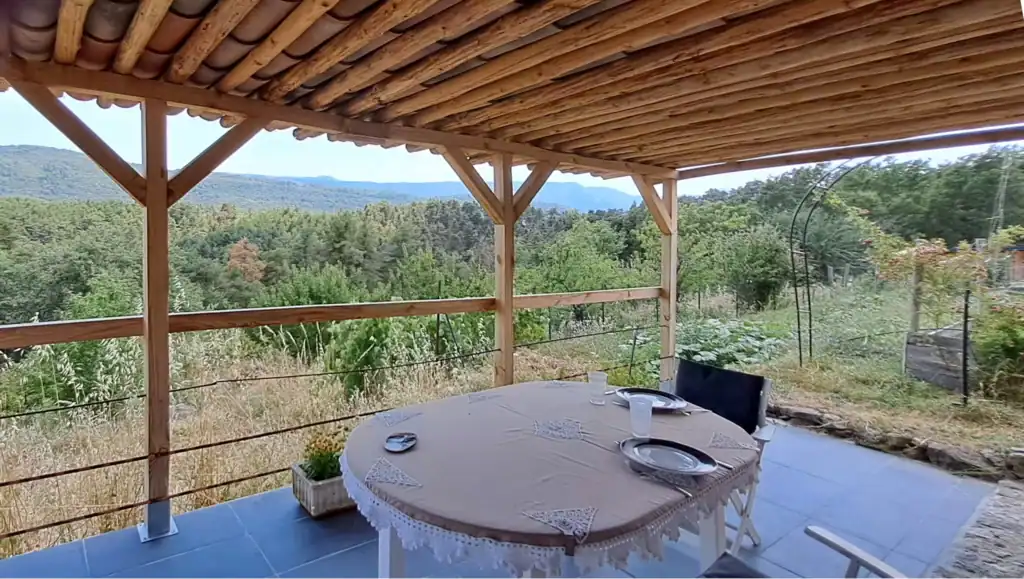 La terrasse du studio.