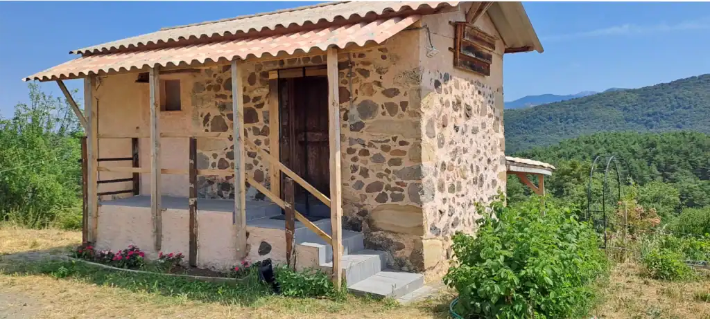 Entrée du studio.