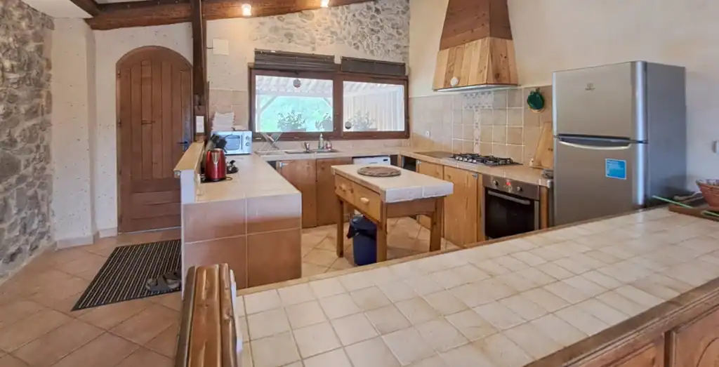 cuisine du grand gîte.